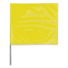 Presco 2321Y Stake Flag, 2 in x 3 in, 21 in H, Yellow