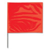 Presco 4521R Wire Stake Flag 4 In x 5 In 21 In Staff Red 100-Pack