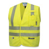 OBERON ZFA106-2XL FR/Arc-Rated Safety Vest, 2X-Large, Hi-Vis Yellow/Silver