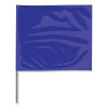 Presco 2321B Wire Stake Flag 2 In x 3 In 21 In Staff Blue 100-Pack