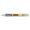 DYKEM 91757 RINZ OFF Water Removable Temporary Marker, Yellow, Medium Tip