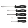 Screwdriver Set, Slotted, Phillips®, Alloy Steel, 5 Pieces