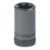 Socket, 1/2 Inch Drive, External Torx, E22, Black Oxide, E22
