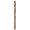 Jobber Drill, 6.5 MM Size, 4 Inch L, Cobalt, Bright, Split