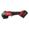 Milwaukee Tool 3670-22 M18 FUEL Braking Grinder, Kit, 4-1/2 in/6 in dia, 18 V DC, 9000 RPM, Paddle Switch, No-Lock