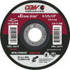 Grinding Wheels, Ceramic, T27, CER24-TBF, 4-1/2 x 1/4 x 7/8, 25/BX