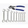 Open End Wrench, Rounded, 5 MM Opening, 3 Inch OAL, Offset