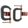 12 in Clamp, C, 9300 PSI, Steel Gray