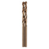 Jobber Drill, 4 MM Size, 3 Inch L, Cobalt, Bright, Split