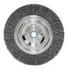 Weiler 36002 Vortec Pro Crimped Wire Wheel 6 In x 0.008 In Carbon Steel 6000 RPM
