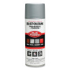 Rust-Oleum 1614830 Industrial Choice 1600 System Enamel Aerosols, 12 oz, Dull Aluminum, High-Gloss