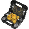 DeWalt Hole Saw, 14-Piece Master Hole Saw Kit (3/4", 7/8", 1", 1 1/8", 1 1/2", 1 3/8", 1 3/4", 2 1/8", 2 1/4", 2 1/2")