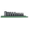 Socket Set, 1/4 Inch 3/8 Inch 1/2 Inch Drive, E18