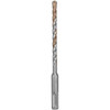 DeWalt SDS Drill Bit, Type: Rock carbide + hammer bit, Style: Fits into standard 3/8-inch and 1/2-inch chucks, Size: 1/4" x 4" x 6"