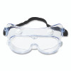 3M 7000002378 334 Splash Safety Goggles, Anti-Fog, Clear Lenses