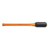 Klein Tools Insulated Nut Driver, Cushion-Grip, 6" Hollow-Shaft, 5/16" Hex,