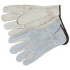 Drivers Gloves, CV Grade, Cowhide, Medium, Leather, Beige