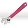Adjustable Wrench, Adjustable Wrench, Extra-Capacity, 6", Plastic-Dip Handle