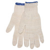 Gloves, Regular Weight, Medium, Cotton Polyester Blend
