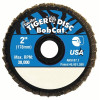 Weiler 50934 Bobcat Flat Style Flap Discs, 2 in, 60 Grit, 30,000 rpm