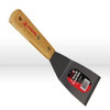 Scraper, 3" Burn Off Knife - Bent Blade, Labeled