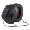 Howard Leight by PIP 1035116VS VeriShield 100 Series Passive Earmuffs, 28 dB, Black, Behind-the-Neck, VS130N