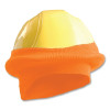 OccuNomix RK800-HVO MIRAWARM Full Brim Hard Hat Tube Liner, Head, Polyester Knit, Hi-Viz Orange