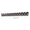Socket Set, 13 Pieces, 3/8 Inch Dr, Shallow, 3/8 Inch Size