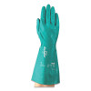 AlphaTec 58-335 31-Mil Heavy-Duty Nitrile Palm Gauntlet Gloves Size 7 Single Pair