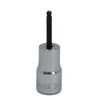 Socket Bit, 1/4 Inch Dr, 1/4 Inch Size, Ball Hex, SAE