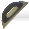 Trowels, Angled trowel Metal 3/16 x 5/3  2" Notch