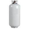 Cylinder, Steel, White, 40 lb. for Propane Service, OPD Valve, (1) Per Each