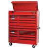 Williams 55" 10 DRAWER TOP CHEST RED