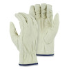 Majestic 2510P/11 B Grade Pigskin Drivers Gloves, 11/X-Large, Pigskin, Beige