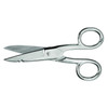 Electrician's Scissors, Nickel Plated, 1.75 Inch, Steel