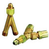 Inert Gas, 5/8 Inch-18 M Inlet to 5/8 Inch-18 F Outlets RH