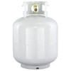 Cylinder, Steel, White, 20 lb. for Propane Service, OPD Valve, (1) Per Each