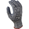 Cut Resistant Glove, Small, A4 Cut, Nitrile, Black, 9.5 L