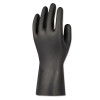 SHOWA 9700PFL N-DEX 9700 Series Disposable Nitrile Gloves, Powder Free, 6 mil, Large, Black