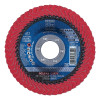 Pferd 67234 Polifan Curve Flap Disc 4-1/2 Inch x 7/8 Inch 60 Grit Ceramic Medium Radius