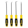 Stanley 82115 Pick and Hook Set, 4 Pc, Full Hook, Angle Hook, 90 Angle Hook, Straight Hook