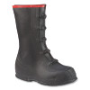 Servus T369-140 Supersize Rubber Overshoes, Size 14, 15 in H, Black
