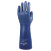 SHOWA NSK2410 NSK24 Dual Nitrile-Coated Gloves, Large, Blue