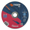 Weiler 57022 Tiger AO Cutting Wheel, 6 in dia x 0.045 in Thick, 7/8 in Arbor, A60T, Type 1