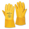 Tillman 42XL MIG Welding Gloves, 42, Top Gr Pigskin Palm/BOH/Split CH Cuff, XL, Tan, 4 in Str Cuff