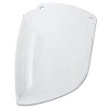 UVEX by PIP S9550 Turboshield Visor, Uncoated, Polycarbonate, Clear, 15-7/8 in L x 9 in H