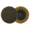 Weiler 51535 Non-Woven Surface Conditioning Disc 3 In Aluminum Oxide Coarse Button Style