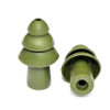 Impulse Earplug Replacement Tips, BattlePlugs, Regular, Green