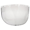 Visor, F30, Face Shield, Acetate, Clear, Bound, 9 Inch H