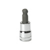 Bit Socket, 3/8 Inch Drive, Ball Hex, 0.591 Inch, 4 MM